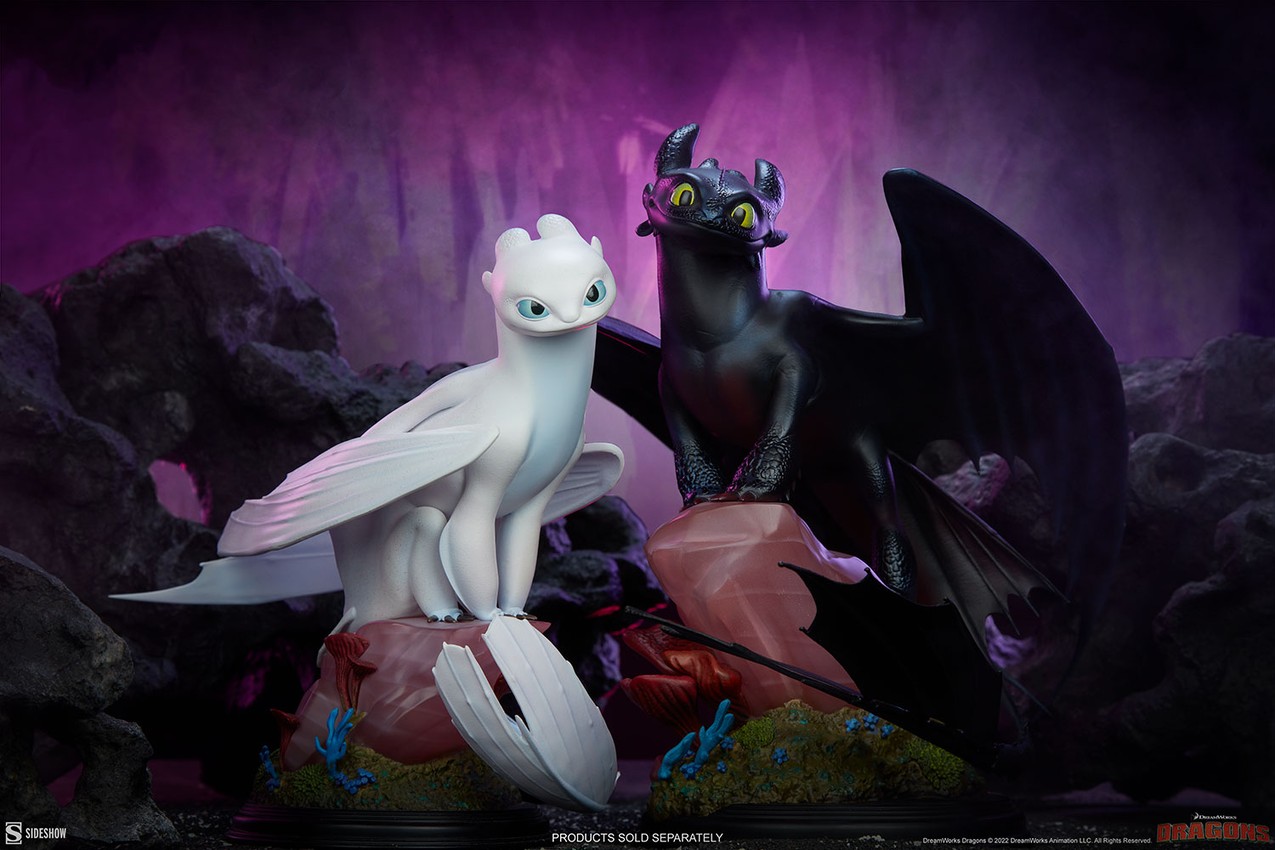 Light Fury Statue by Sideshow Collectibles