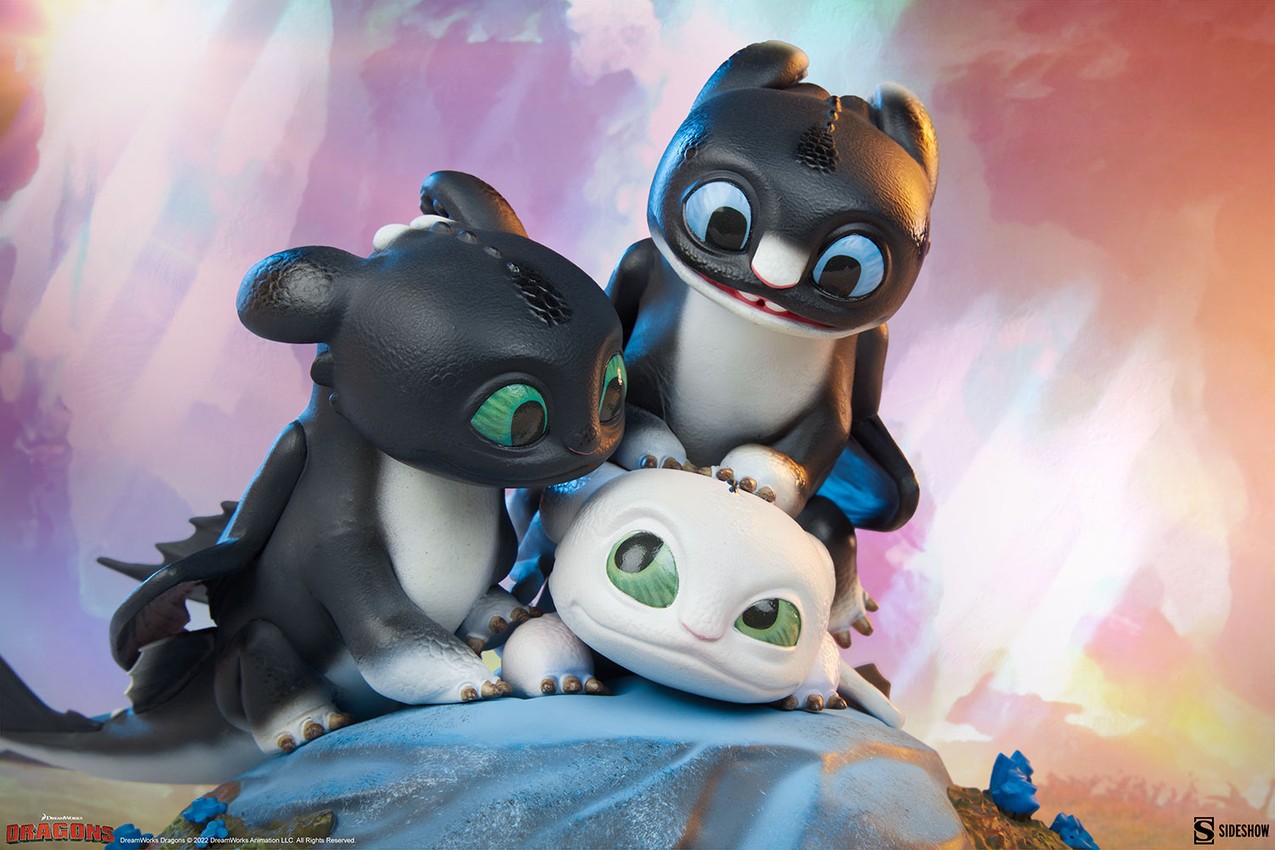 Dart, Pouncer, and Ruffrunner Statue by Sideshow Collectibles