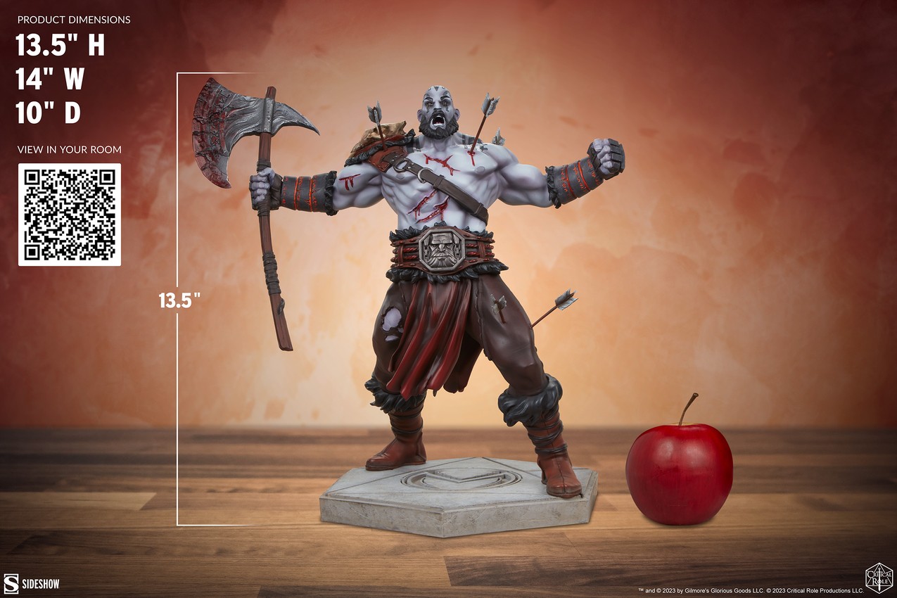 Critical Role Grog - Vox Machina Statues - Prototype Shown View 2