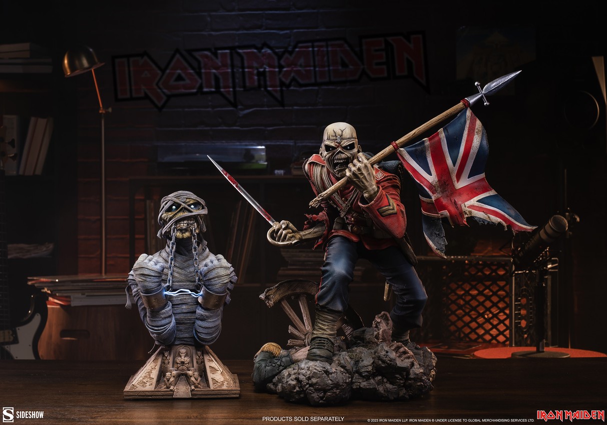 Iron Maiden Iron Maiden: Powerslave Eddie Bust - Prototype Shown View 5