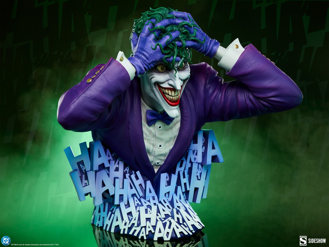DC Comics The Joker™ Bust - Prototype Shown View 3