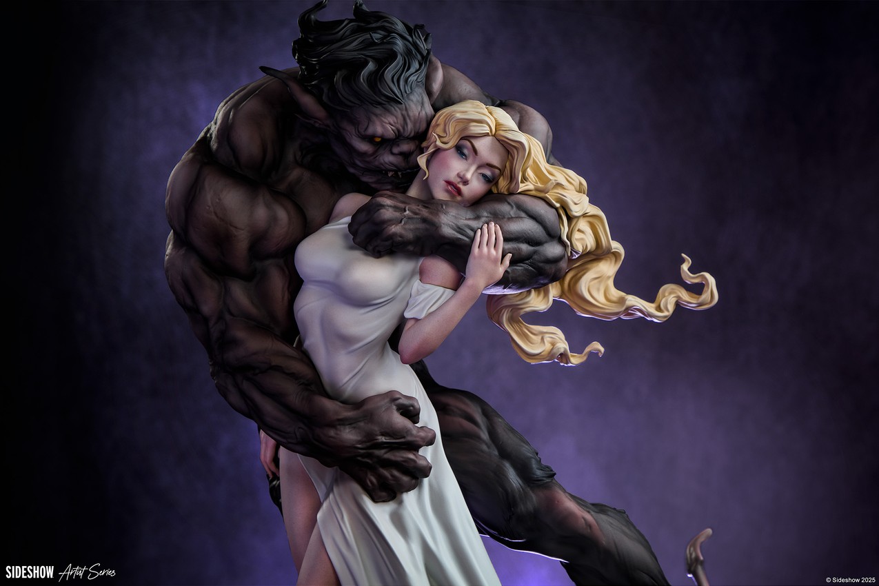 Sideshow Originals Beauty and the Beast Statues - Prototype Shown View 2