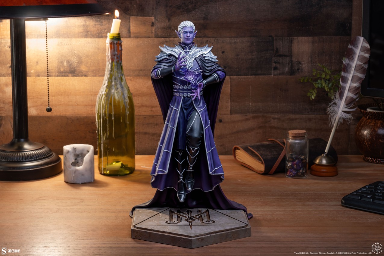Critical Role Essek Thelyss - Mighty Nein Statues - Prototype Shown View 2