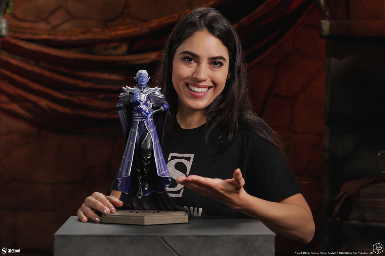 Critical Role Essek Thelyss - Mighty Nein Statues - Prototype Shown View 1