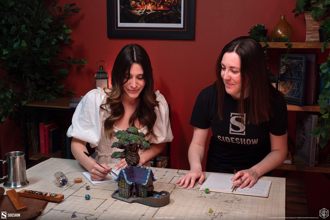 Critical Role Xhorhaus Dice Tower Tabletop Game Accessory - Prototype Shown View 3