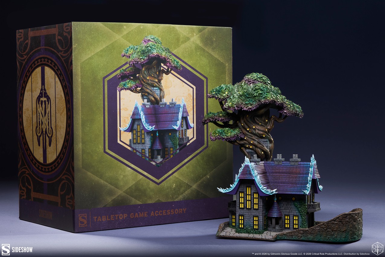 Critical Role Xhorhaus Dice Tower Tabletop Game Accessory - Prototype Shown View 5