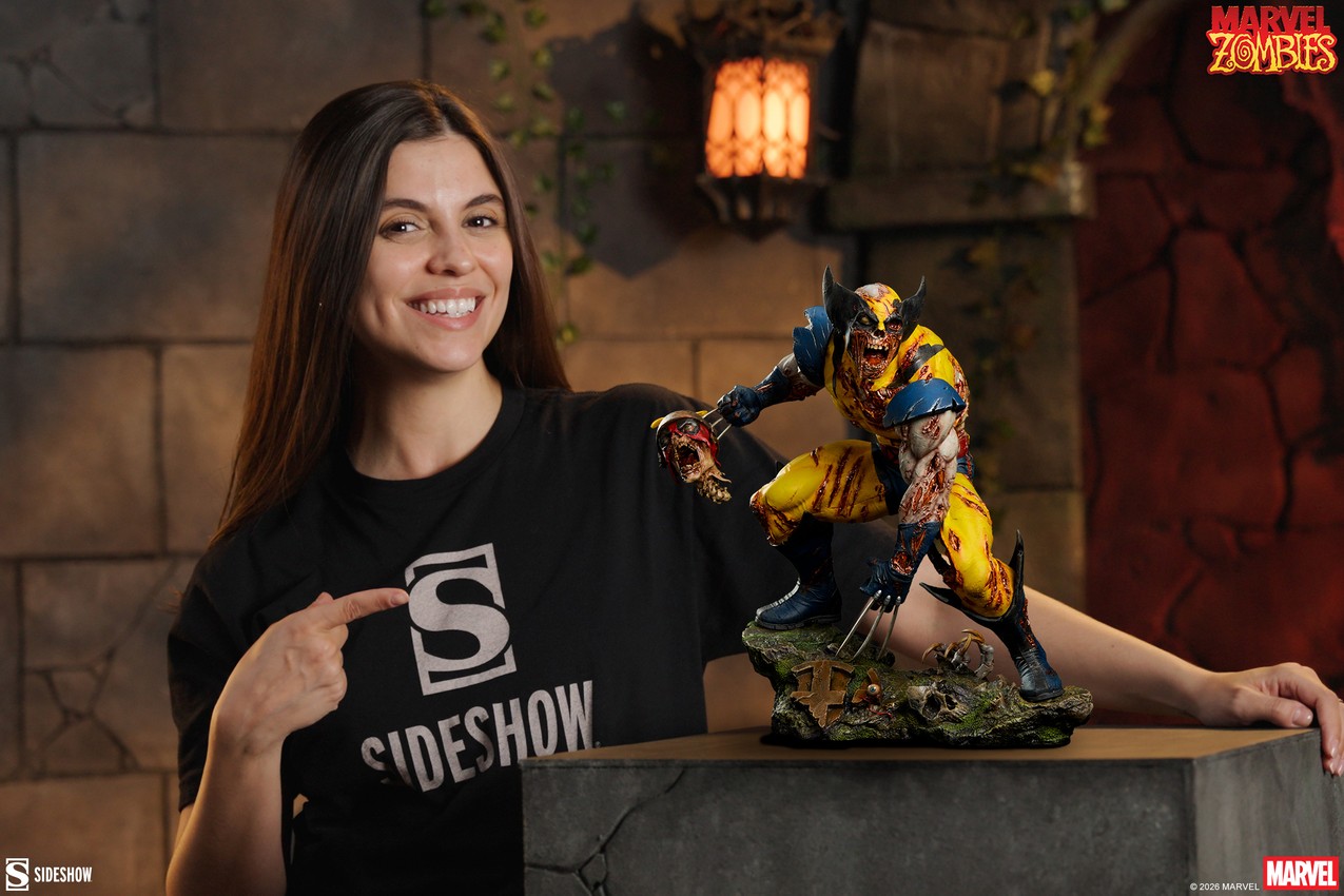 Marvel Wolverine: Marvel Zombies Statues - Prototype Shown View 1