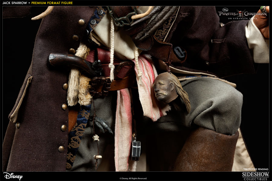 Disney Captain Jack Sparrow Premium Format™ Figure  Collector Edition - Prototype Shown View 5