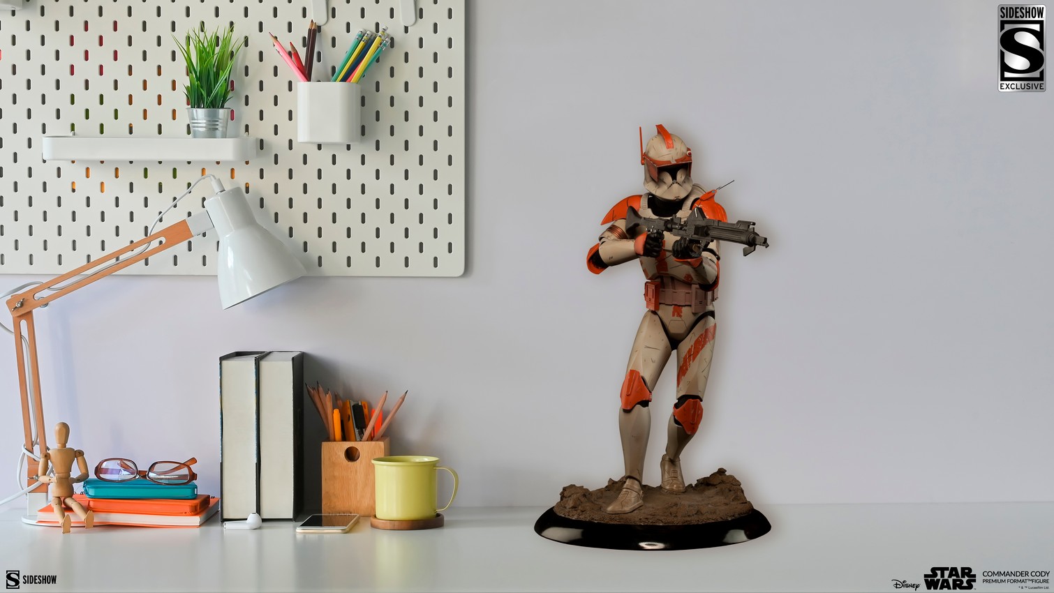 Clone Commander Cody EXCLUSIVE Star Wars Premium Format Figure