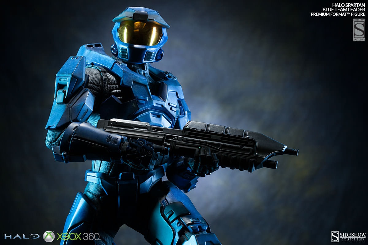 HALO HALO Spartan - Blue Team Leader Premium Format™ Figure  Exclusive Edition  View 1