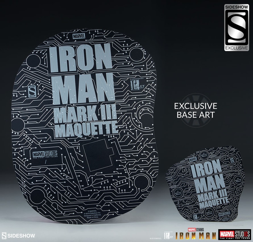 Marvel Iron Man Mark III Maquette  Exclusive Edition  View 3
