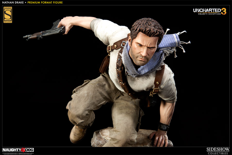 Uncharted Nathan Drake Premium Format™ Figure - Prototype Shown View 4