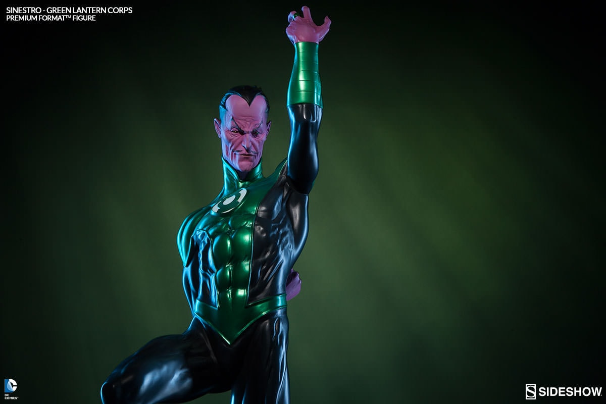 DC Comics Sinestro - Green Lantern Corps Premium Format™ Figure  Exclusive Edition - Prototype Shown View 2