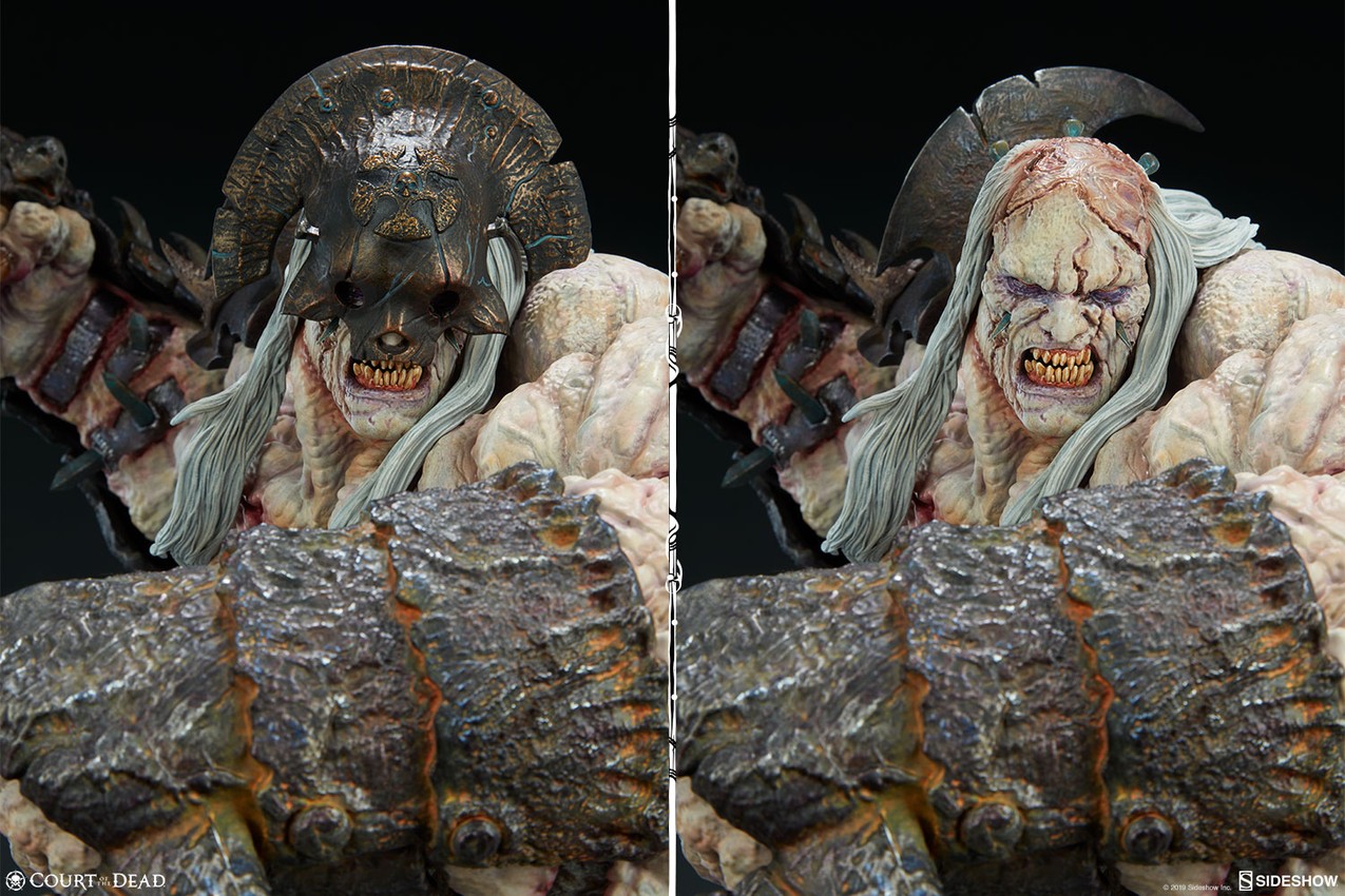 Court of the Dead Odium: Reincarnated Rage Maquette - Prototype Shown View 5