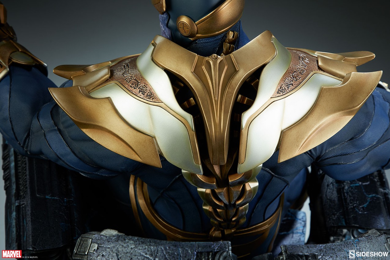 Thanos on Throne Exclusive Edition - Prototype Shown View 5