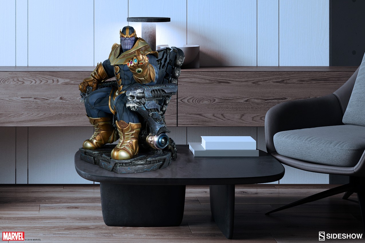 Marvel Thanos on Throne Maquette  Collector Edition - Prototype Shown View 5
