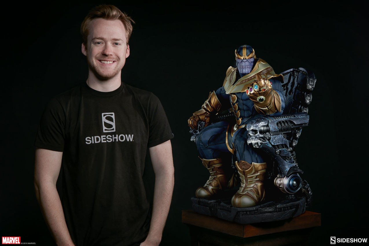 Marvel Thanos on Throne Maquette  Collector Edition - Prototype Shown View 6