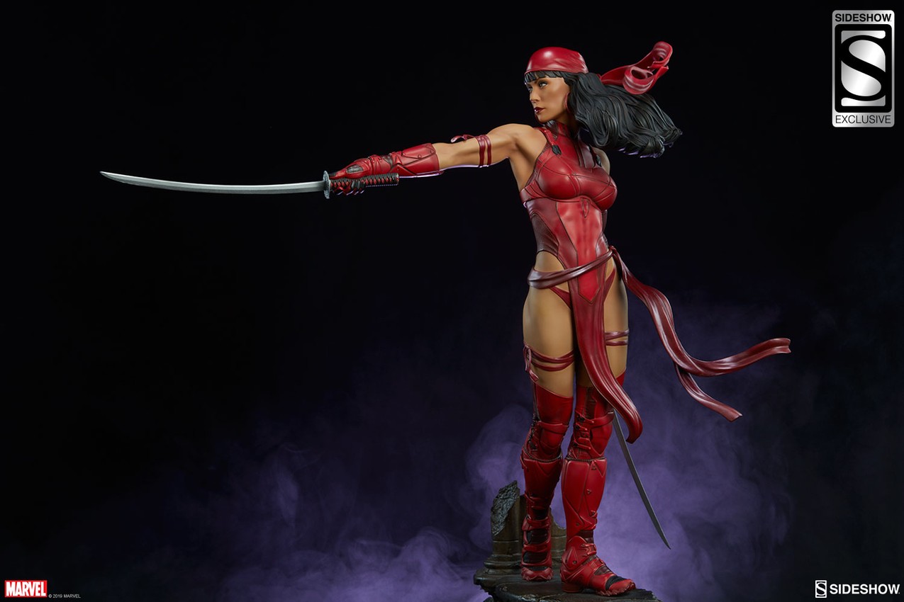 Marvel Elektra Premium Format™ Figure  Exclusive Edition - Prototype Shown View 6