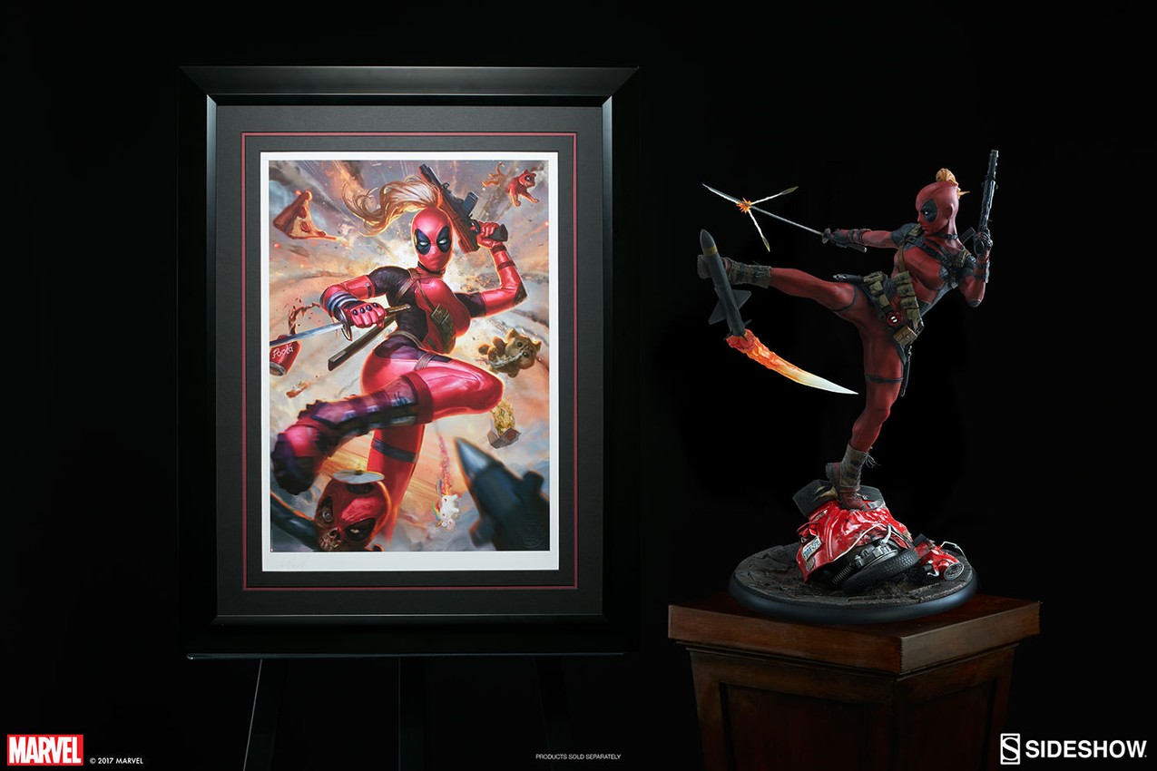 Lady Deadpool Collector Edition - Prototype Shown View 5