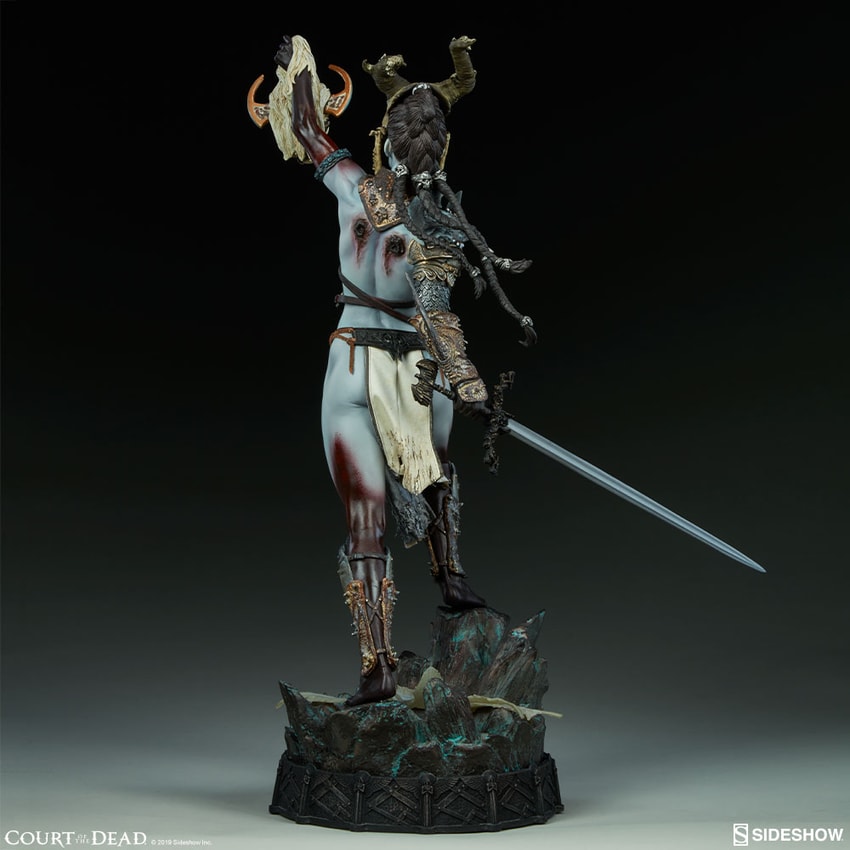 可動改造) Sideshow 『コート・オブ・ザ・デッド』キアー Court of the Dead Kier Deaths Warbringer Premium Format(TM