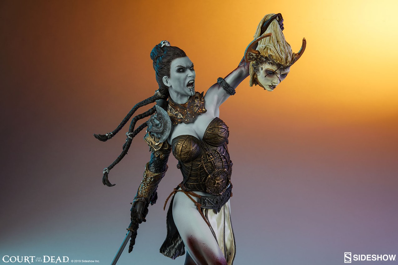 Court of the Dead Kier Deaths Warbringer Premium Format™ Figure  Exclusive Edition  View 2