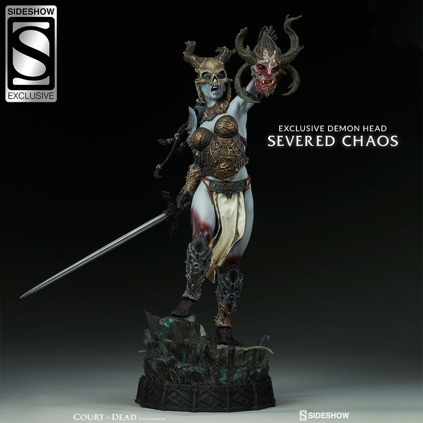 Court of the Dead Kier Deaths Warbringer Premium Format™ Figure  Exclusive Edition  View 4