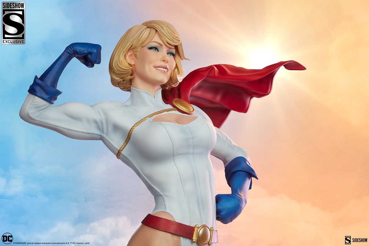 Power Girl Premium Format Figure by Sideshow Collectibles