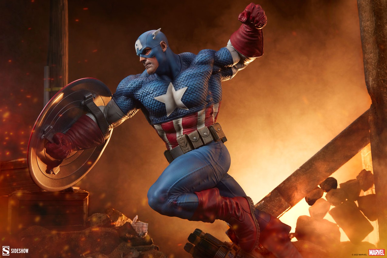 Captain America Premium Format Figure Sideshow Collectibles