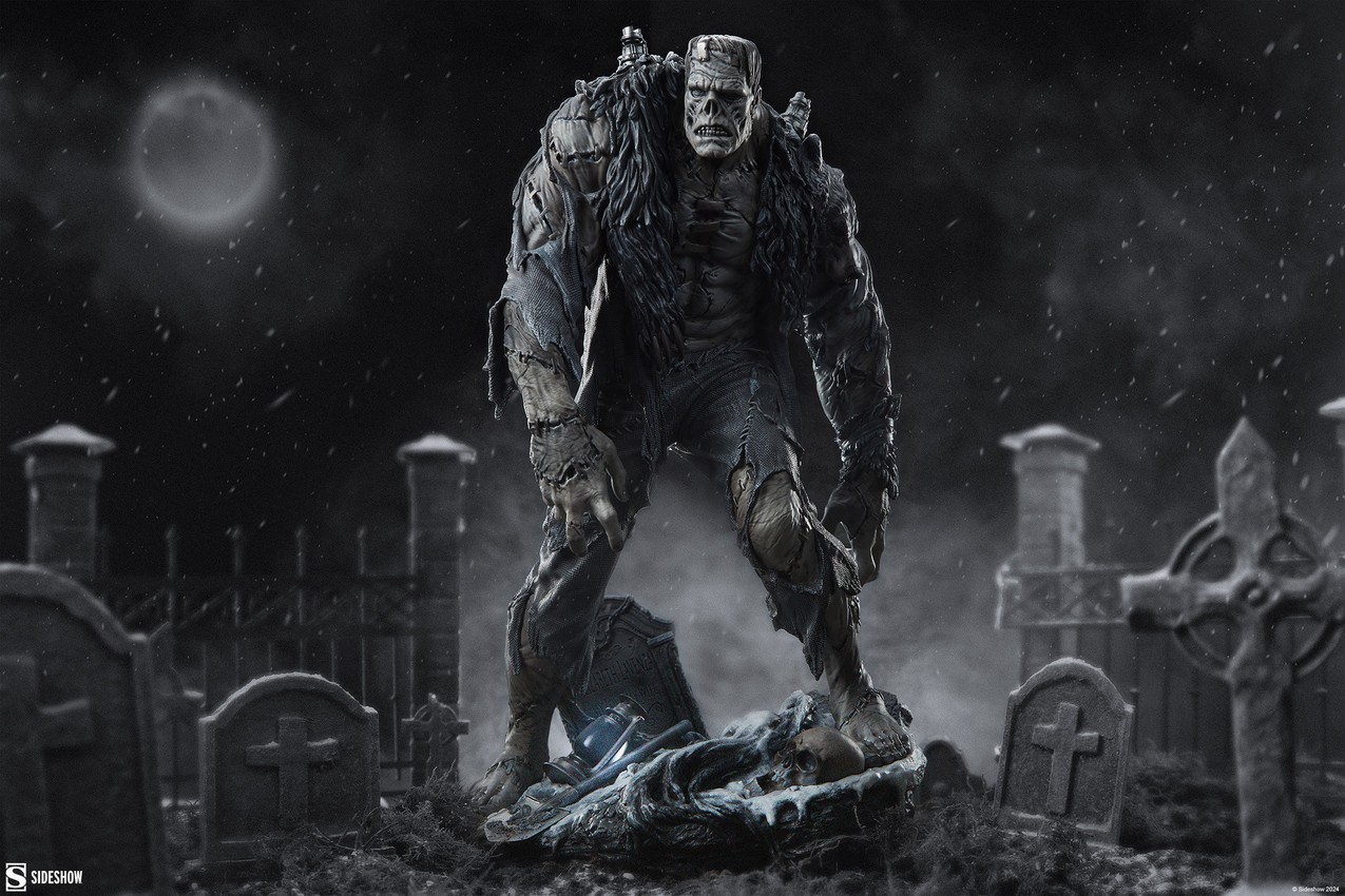 Sideshow Originals Frankenstein's Monster (Black & White Variant) Statues  Exclusive Edition - Prototype Shown View 4