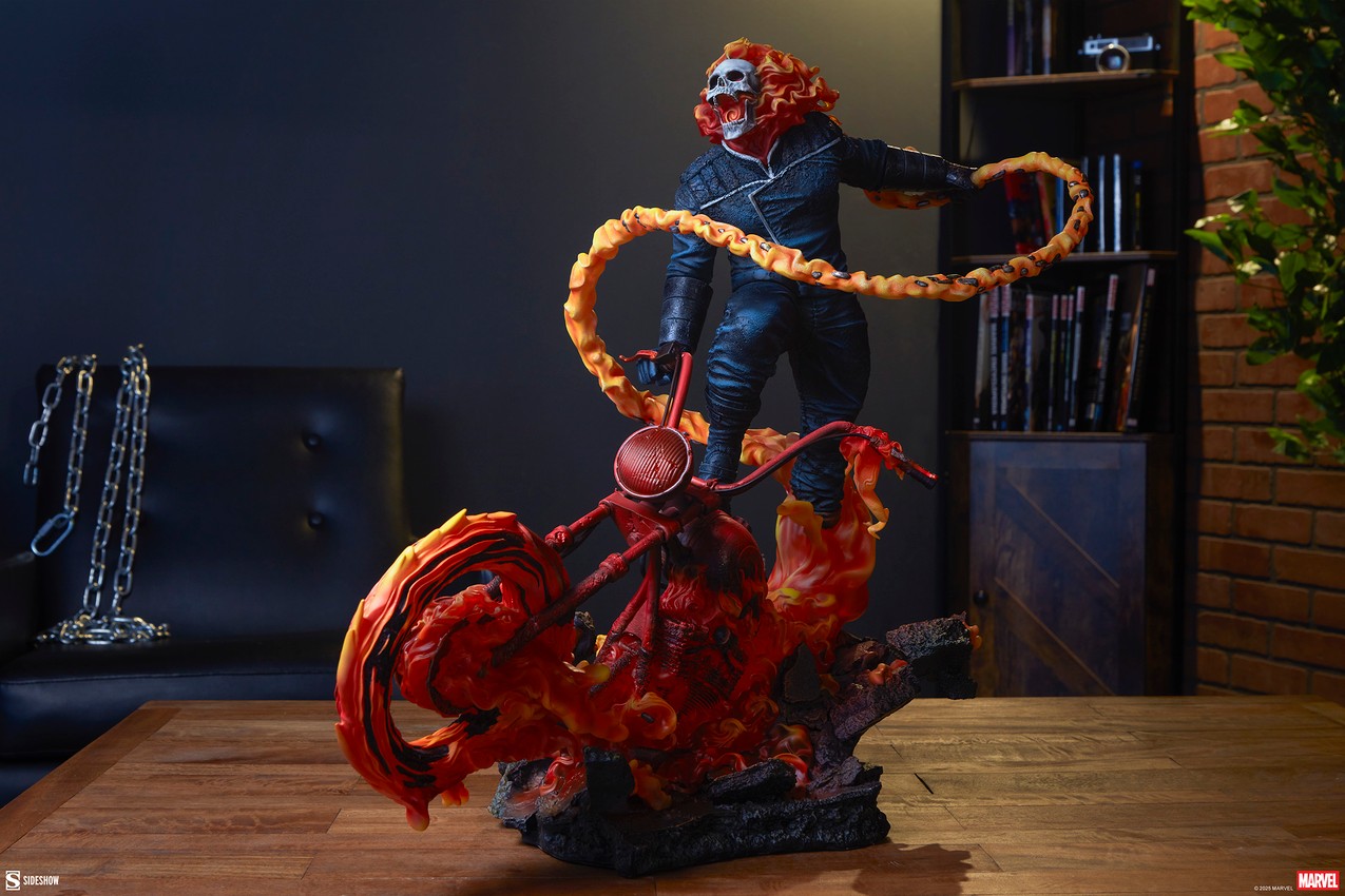 Ghost Rider (Classic Variant) Premium Format Figure by Sideshow Collectibles