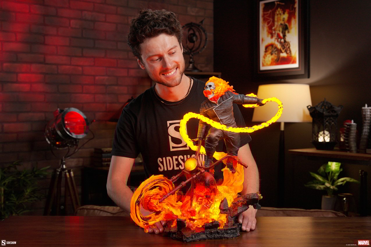 Ghost Rider (Classic Variant) Premium Format Figure by Sideshow Collectibles