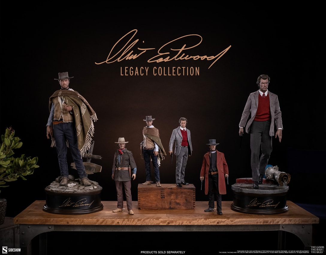 Clint Eastwood The Man With No Name Premium Format™ Figure - Prototype Shown View 5