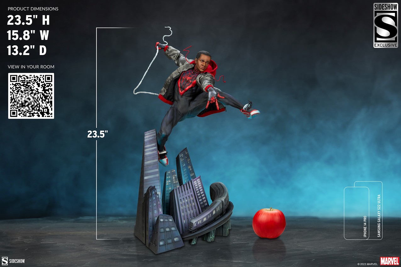 Marvel Miles Morales Premium Format™ Figure  Exclusive Edition  View 2