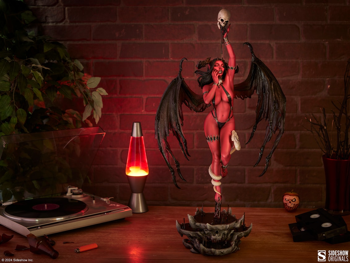 Sideshow Originals Succubus (Red Hot Variant) Premium Format™ Figure  Exclusive Edition - Prototype Shown View 1