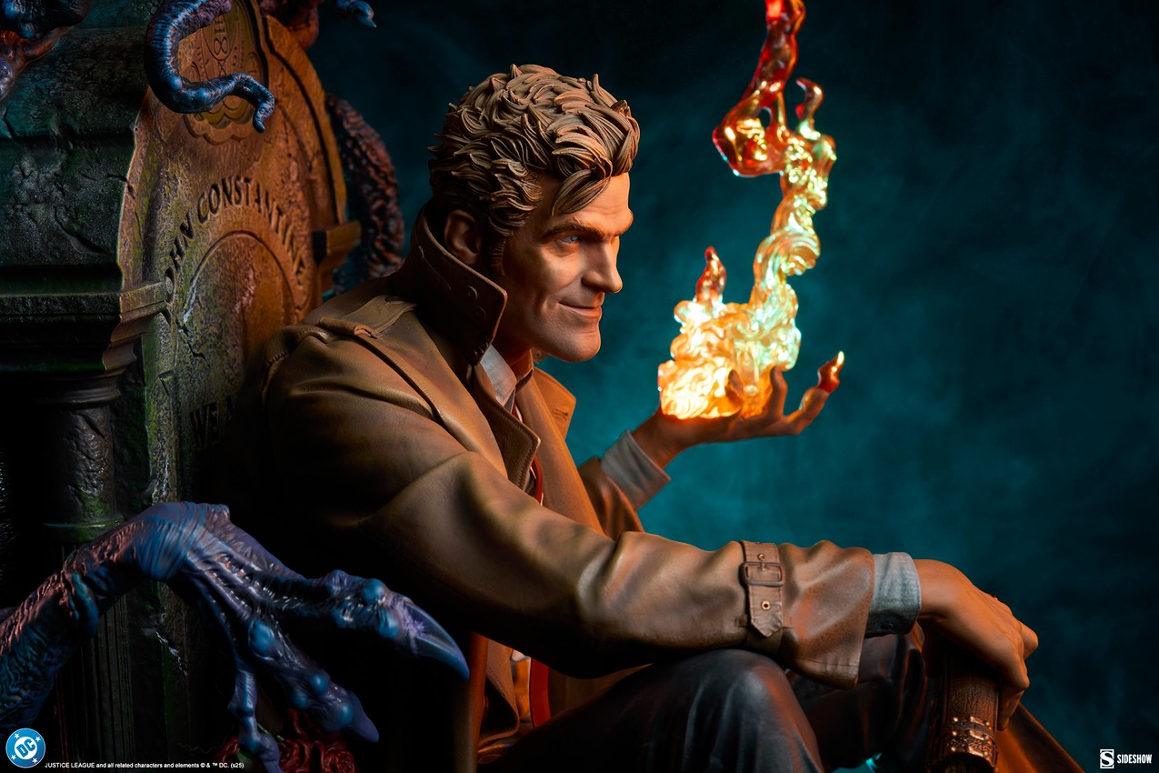 DC Comics John Constantine: Just Another Exorcism Hangover Premium Format™ Figure  View 3