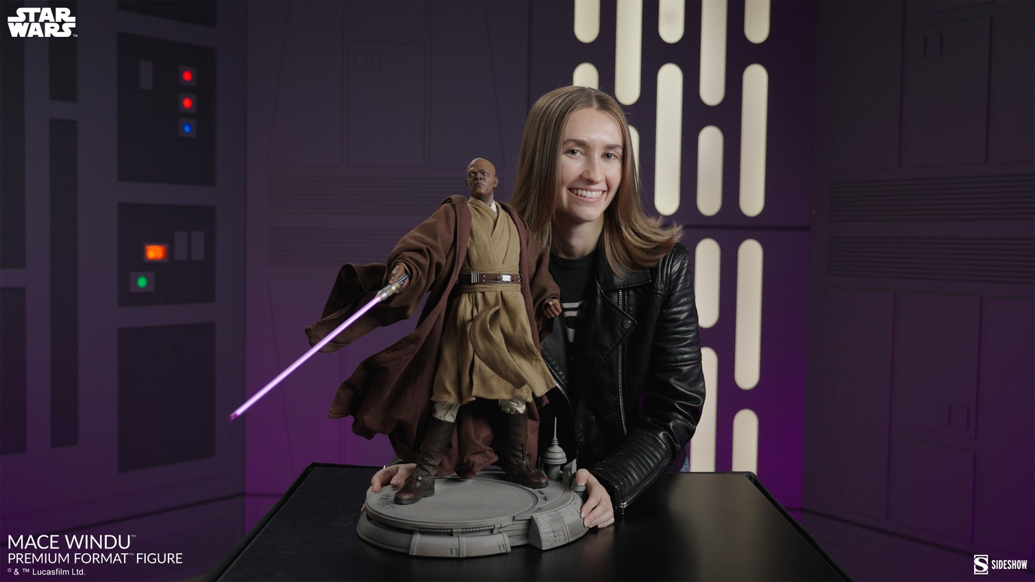 Sideshow Mace Windu Premium Format - Figurine Collector
