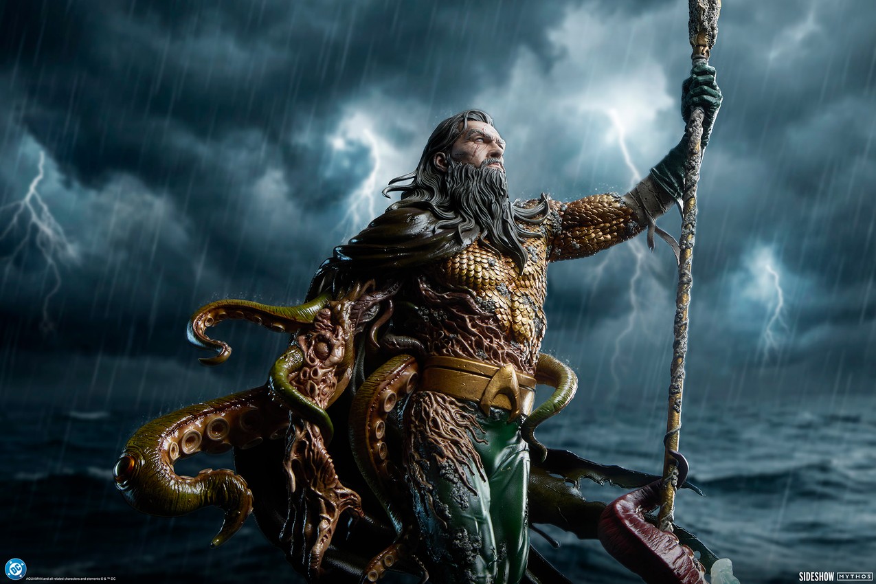 Aquaman Premium Format da Sideshow - - il portale del collezionismo, statue, news