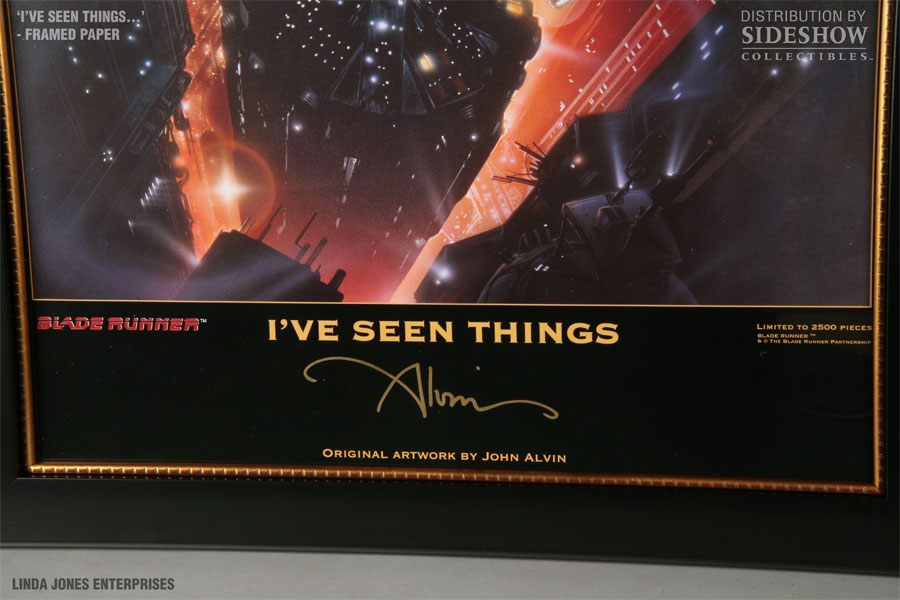 Blade Runner 'Ive Seen Things...' Fine Art Print  View 2