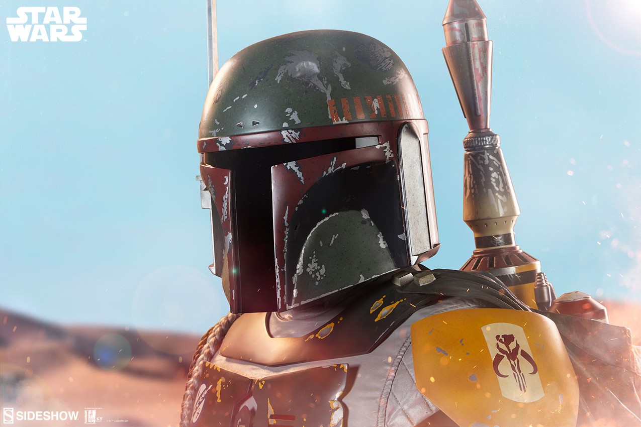 Sideshow boba fett outlet bust