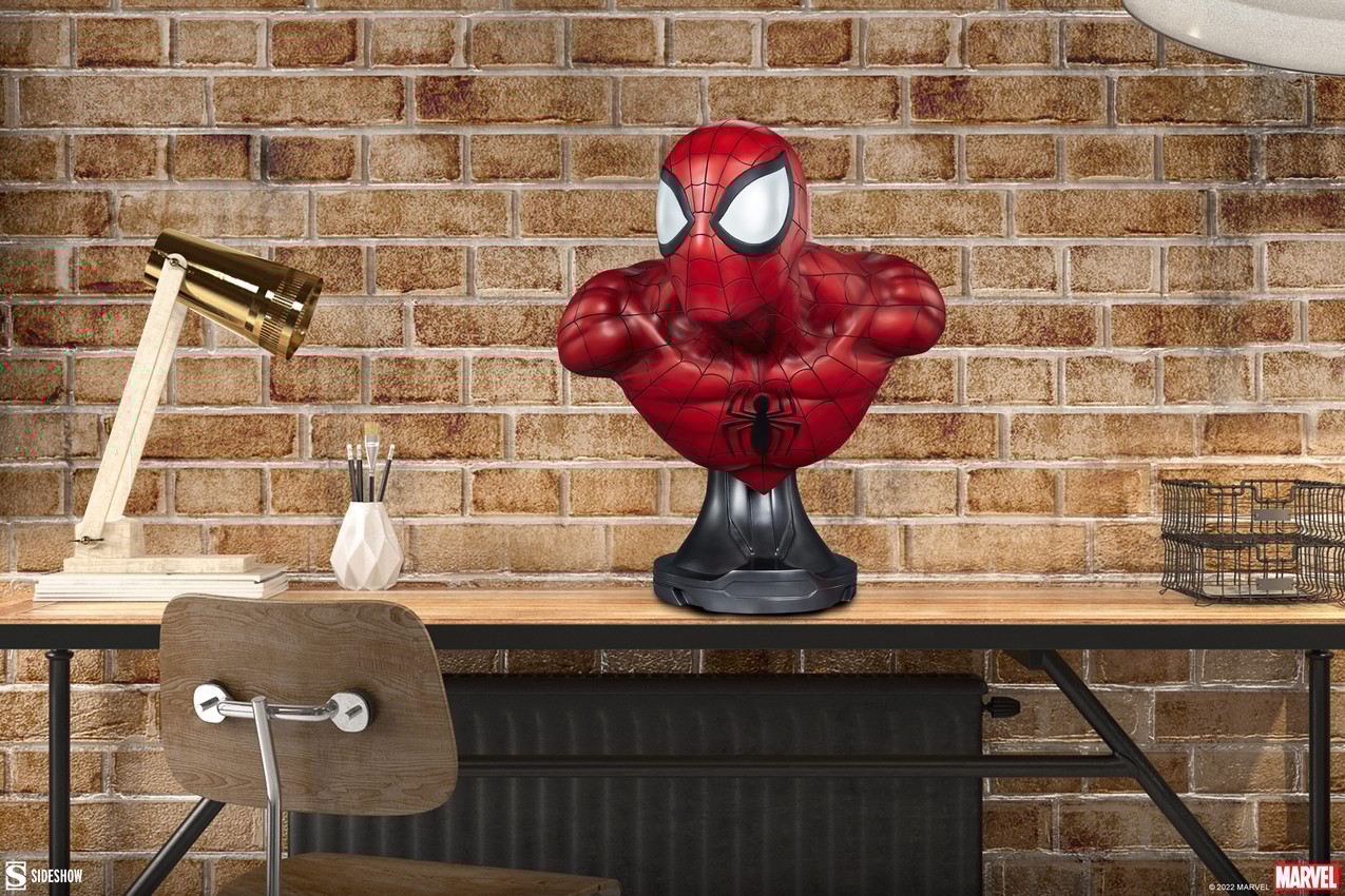 Spider-Man Life-Size Bust by Marvel | Sideshow Collectibles Spider-Man Life-Size Bust by Marvel | Sideshow Collectibles