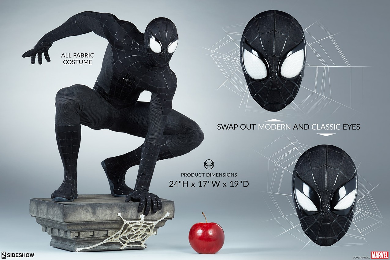 スーパーコピー 激安 - ブランドコピー代引き高品質専門店 Spider-Man (Black Suit Variant) Legendary Scale™ Figure スパイダーマン