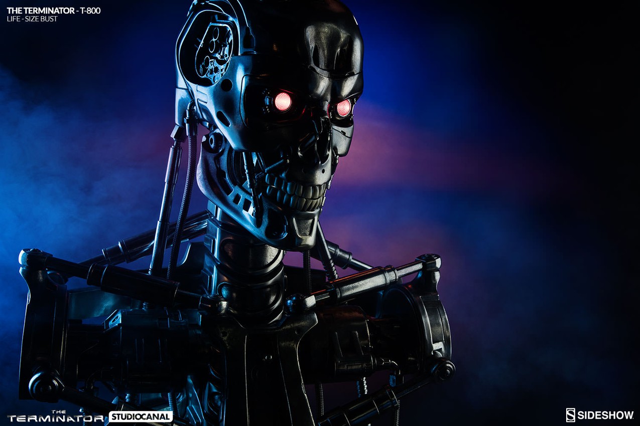 2024-25 秋冬新作  Bust Life-Size Terminator The Terminator by Collect Sideshow ターミネーター