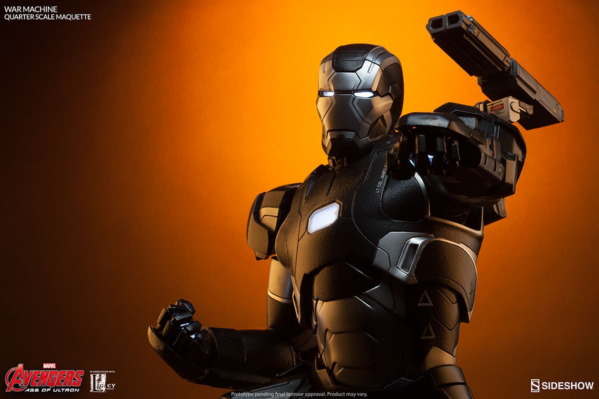 Marvel War Machine Maquette  Exclusive Edition - Prototype Shown View 2