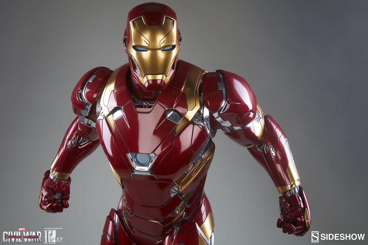 Marvel Iron Man Mark XLVI Legendary Scale TM Figure Sideshow