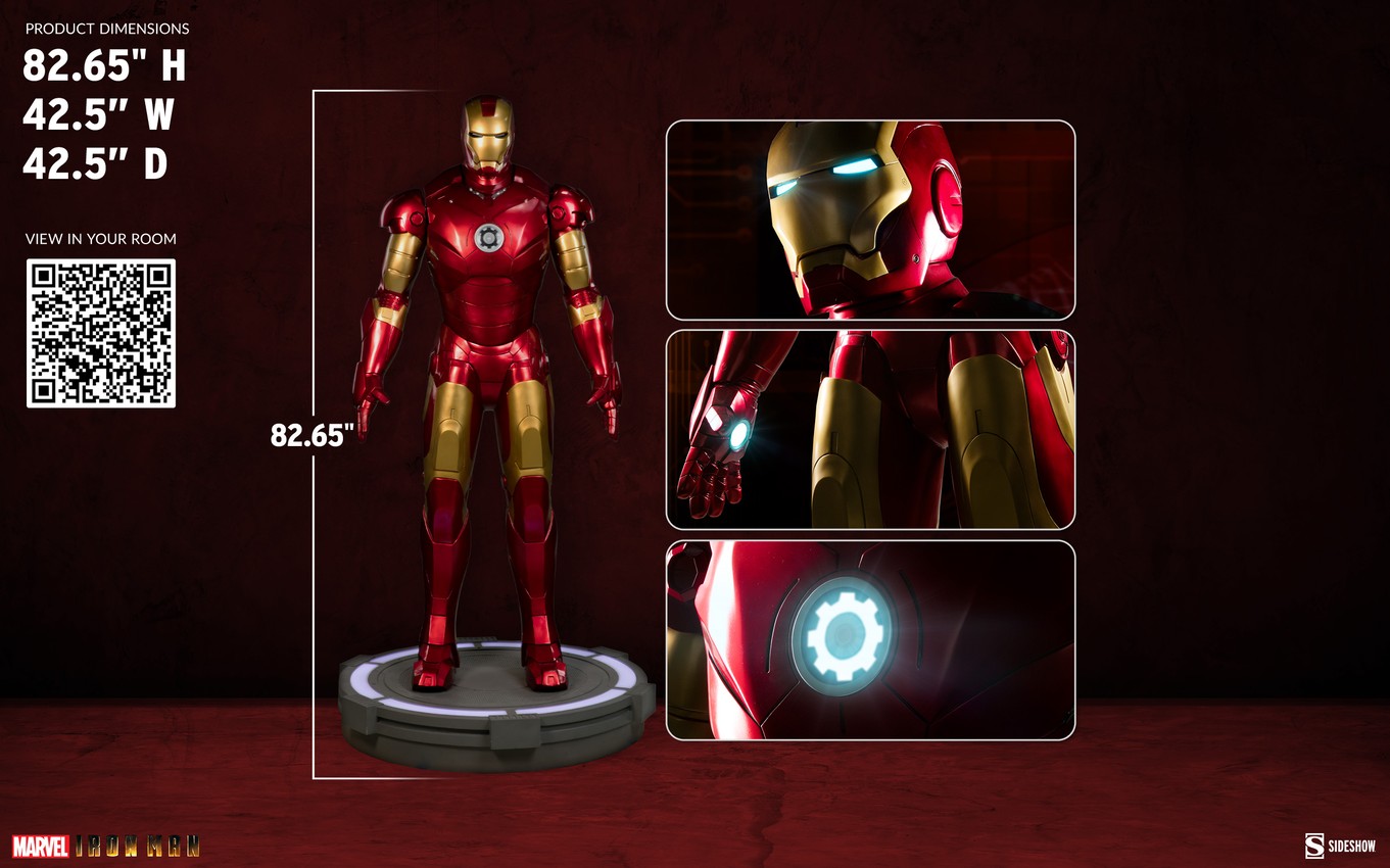 Iron man shop large figure