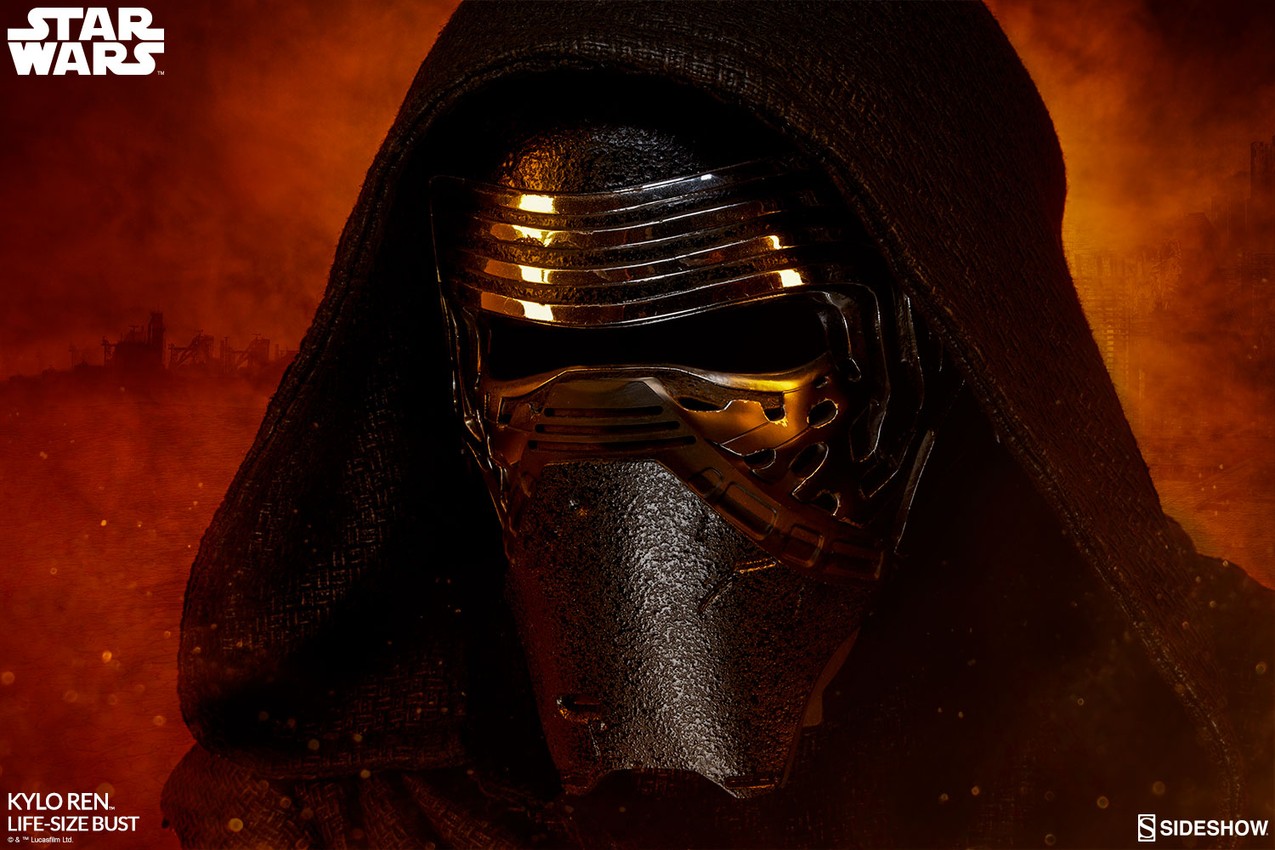 Star Wars Kylo Ren Life-Size Bust by Sideshow Collectibles