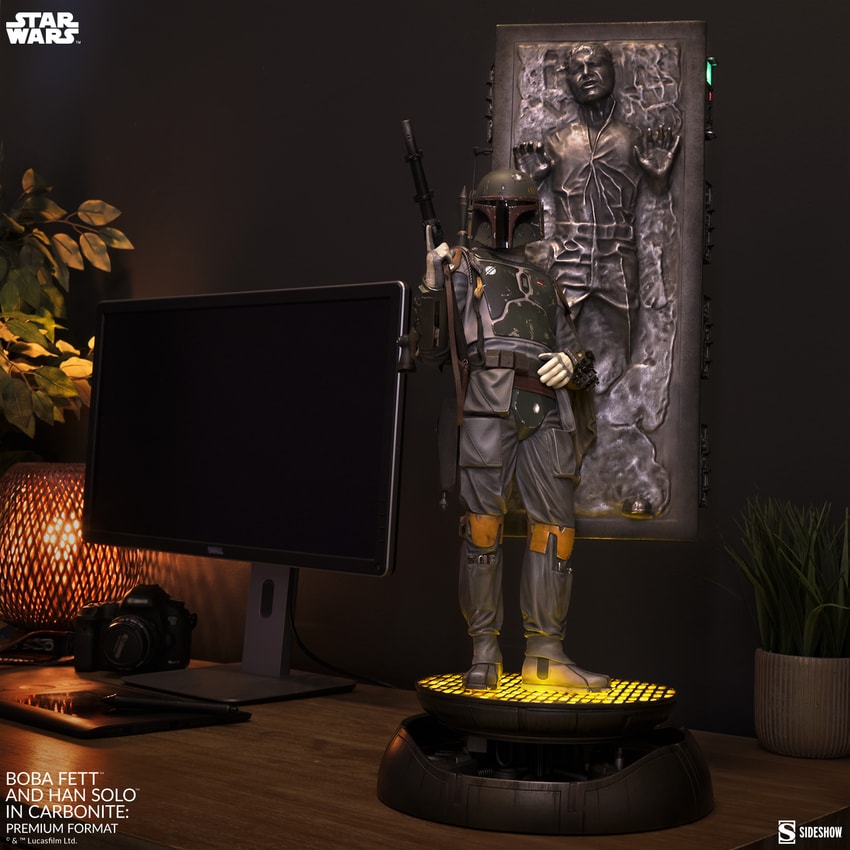 Sideshow han solo 2025 carbonite