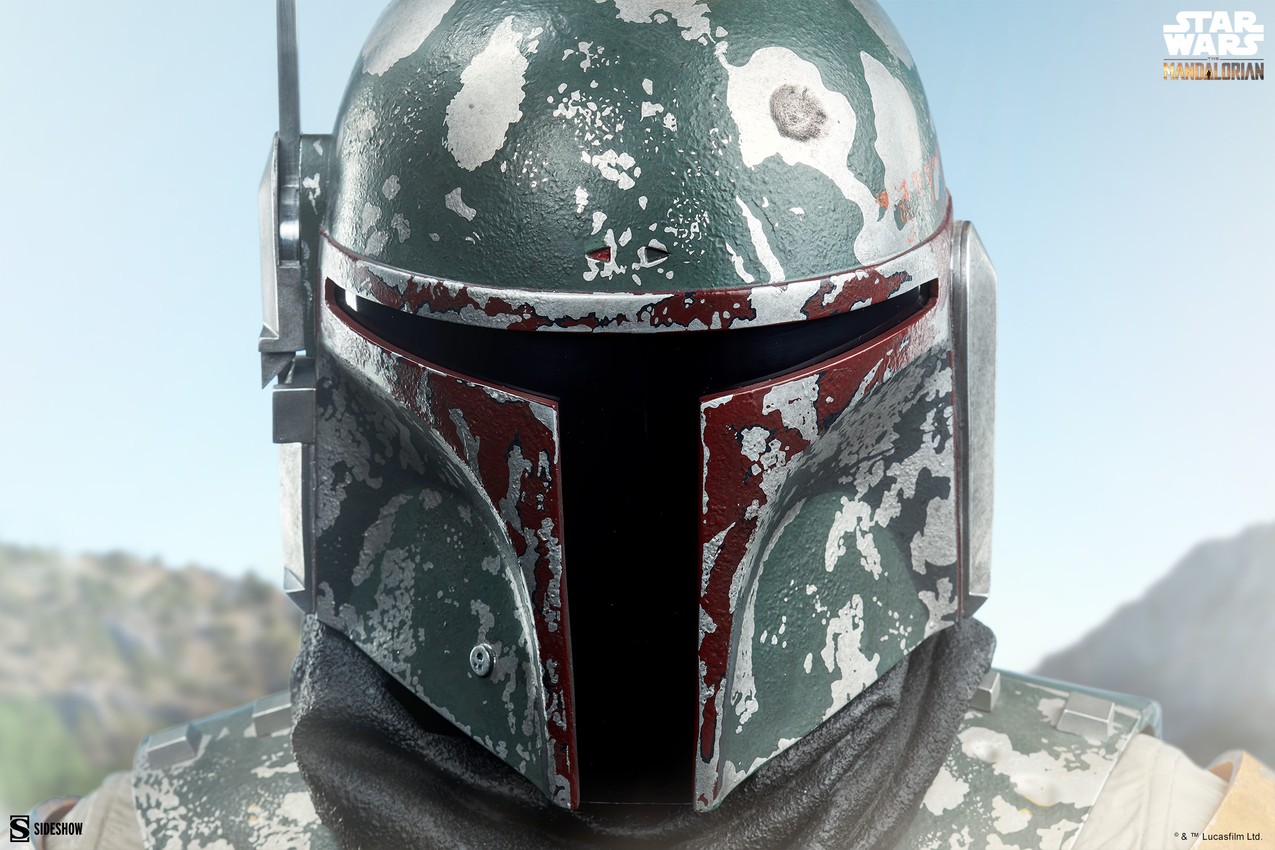 Star Wars Boba Fett™ Life-Size Bust - Prototype Shown View 5
