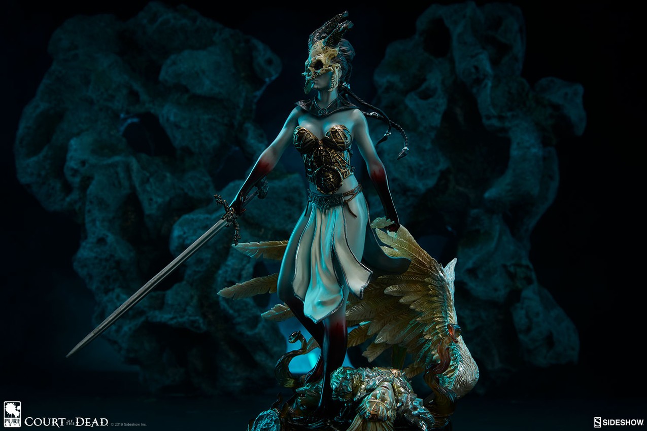 Court of the Dead Kier - Valkyries Revenge Statuette  View 2