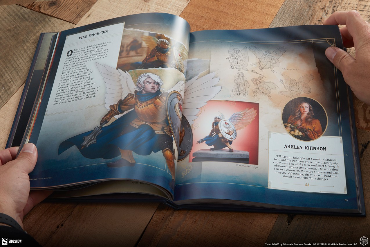 Critical Role A Decade of Destiny: The Critical Role Collection by Sideshow Book  Collector Edition - Prototype Shown View 3